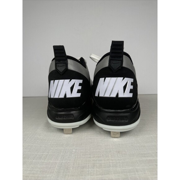 Nike Air 414986-011 Black Baseball Metal Cleats Air Show Elite Men's Size 14 - Picture 7 of 15